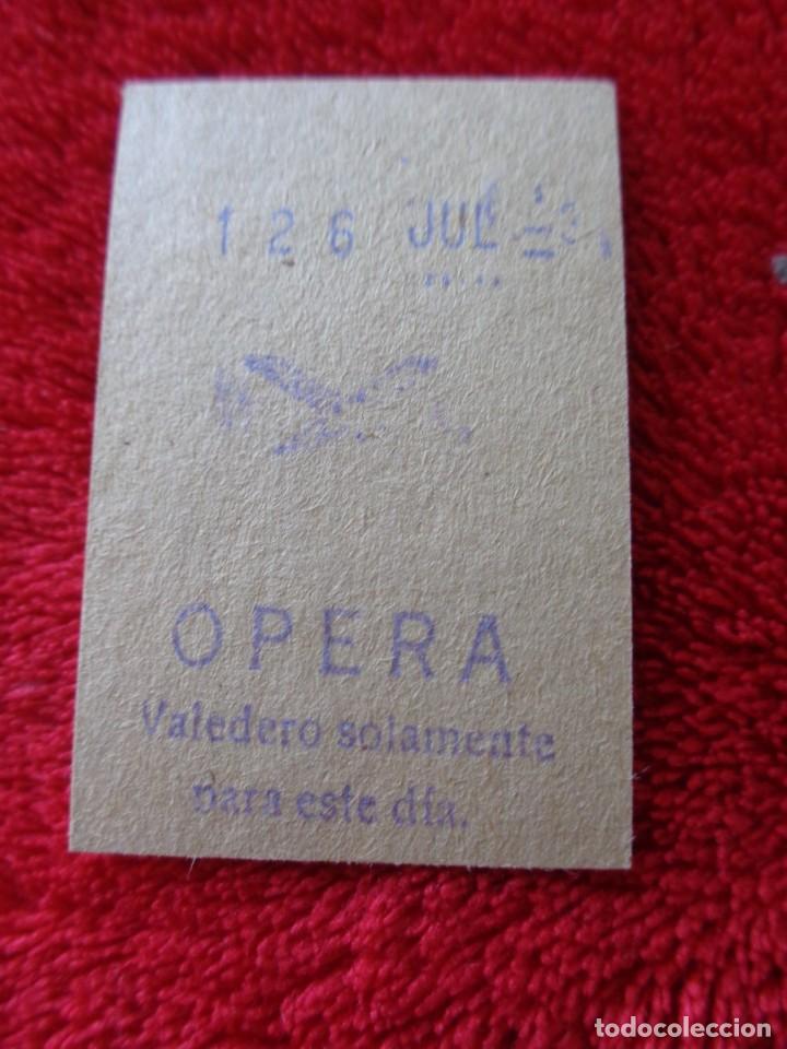 Collectionnisme Billets de transport: BILLETE METRO MADRID N&ordm; 126 - MODELO ASPA - ESTACION OPERA - METRO 138 - VALEDERO S&Oacute;LO PARA ESTE DIA
