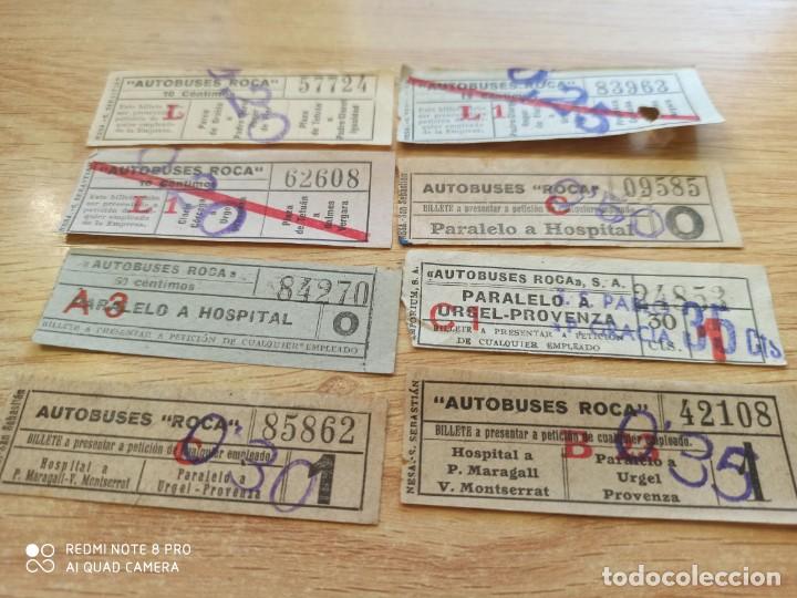 Coleccionismo billetes de transporte: BD5. Autobuses Roca - Foto 1
