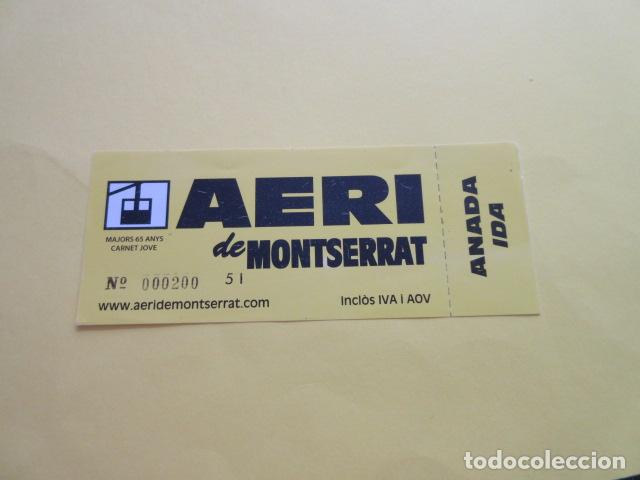 Collectables Transport Tickets: BILLETE AEREO DE MONTSERRAT AERI
