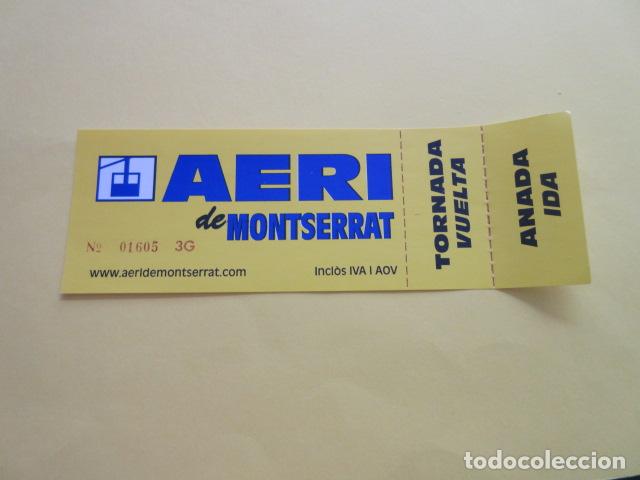 Collectables Transport Tickets: BILLETE AEREO DE MONTSERRAT AERI