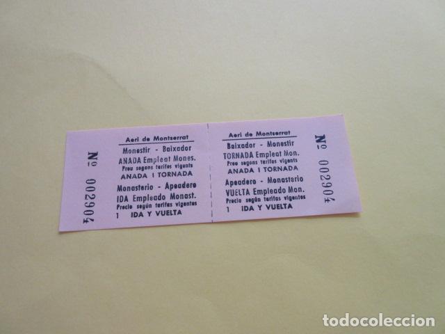 Colecionismos Bilhetes de Transporte: BILLETE AEREO DE MONTSERRAT AERI