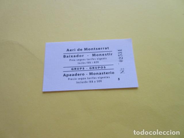 Colecionismos Bilhetes de Transporte: BILLETE AEREO DE MONTSERRAT AERI