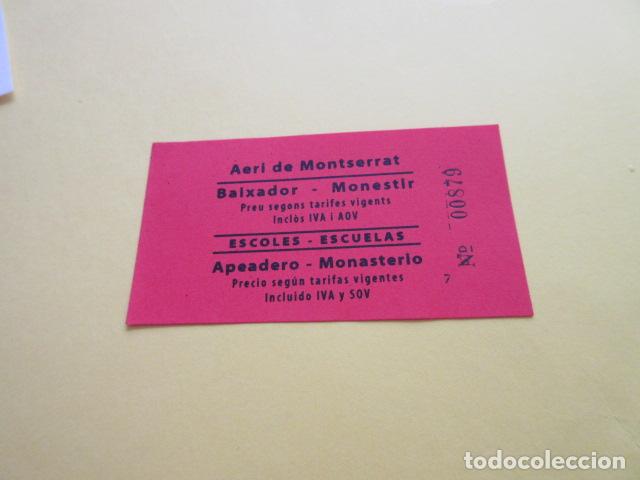Collectionnisme Billets de transport: BILLETE AEREO DE MONTSERRAT AERI