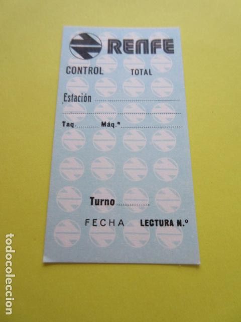 Collectables Transport Tickets: BILLETE HUGIN RENFE SIN USAR - TODOS DIFERENTES VER FOTOS O JUNTOS ESCRIBIENDO HUGIN-LBE-0001