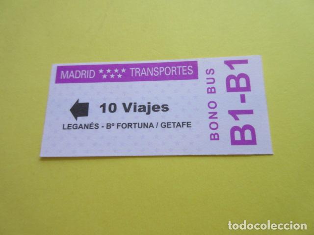 Collectables Transport Tickets: BILLETE EMPRESA MARTIN MADRID - DIFERENTES - VER TRAYECTOS EN FOTOS - BONO BUS