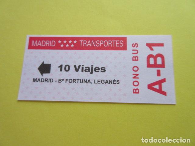 Collectables Transport Tickets: BILLETE EMPRESA MARTIN MADRID - DIFERENTES - VER TRAYECTOS EN FOTOS - BONO BUS