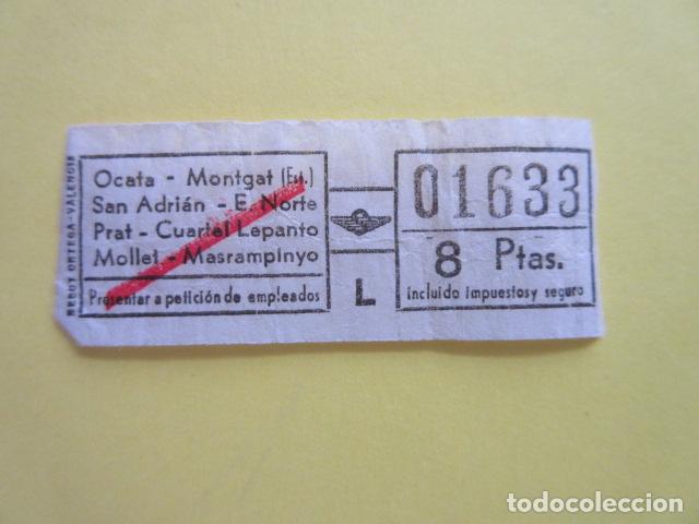 Collectables Transport Tickets: BILLETE URBAS URBANIZACIONES Y TRANSPORTES - VER TRAYECTOS BUSCAS MAS BILLETES LEE INTERIOR