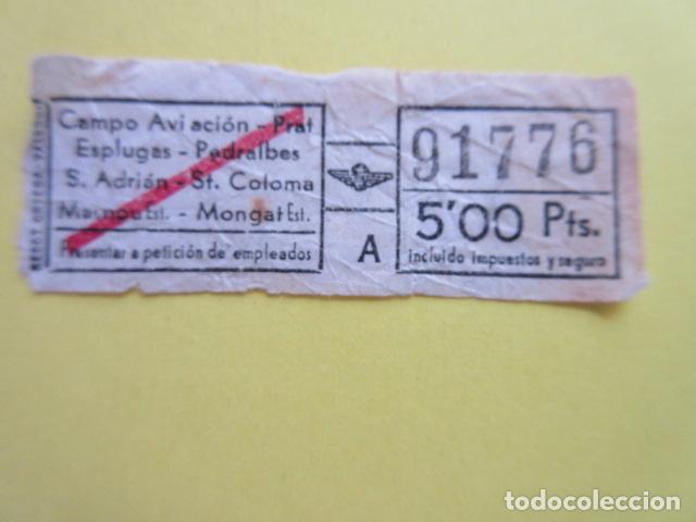 Collectables Transport Tickets: BILLETE URBAS URBANIZACIONES Y TRANSPORTES - VER TRAYECTOS BUSCAS MAS BILLETES LEE INTERIOR