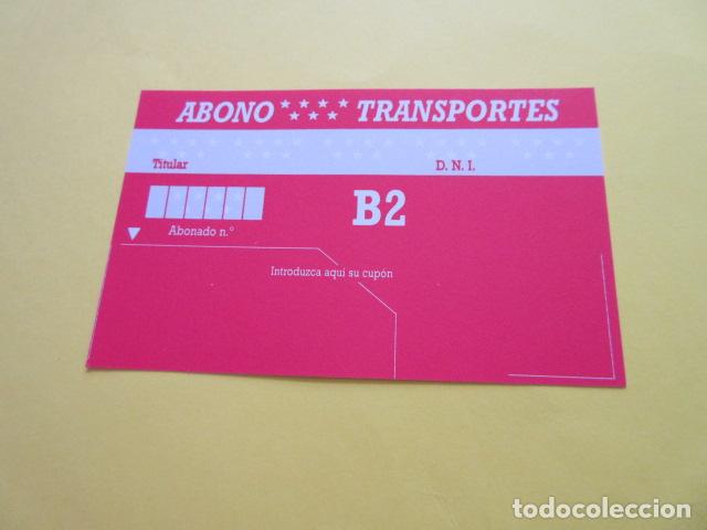 Sammeln von Fahrkarten: TARJETA ABONO TRASNPORTE EMT METRO MADRID