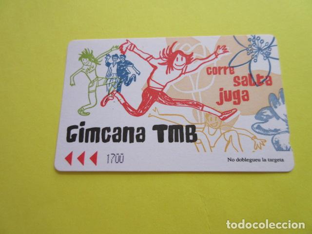 Sammeln von Fahrkarten: TARJETA LA GIMCANA BARCELONA