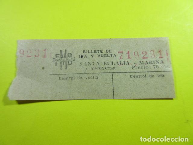 Collectables Transport Tickets: ANTIGUO BILLETE METRO BARCELONA UNA PESETAS TRANSVERSAL