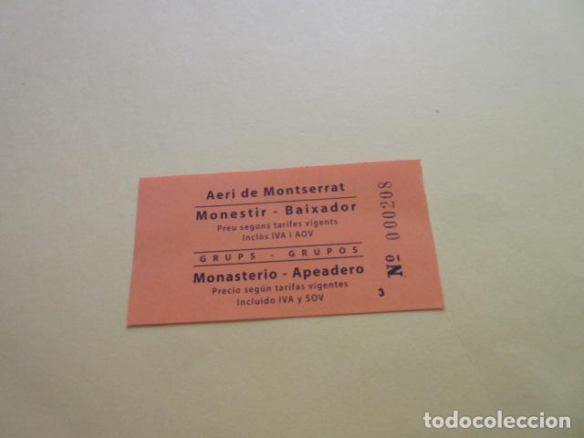 Colecionismos Bilhetes de Transporte: BILLETE AEREO DE MONTSERRAT AERI