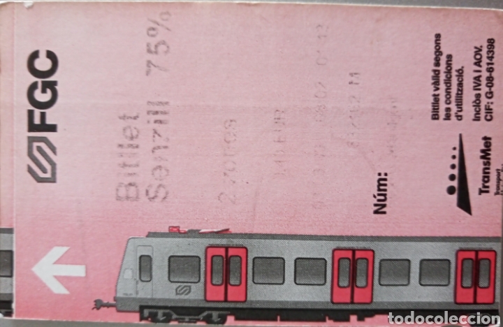 Sammeln von Fahrkarten: BILLETE METRO DE BARCELONA