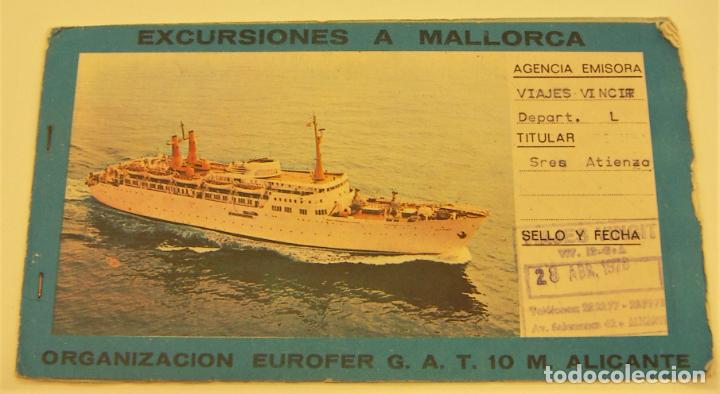 Sammeln von Fahrkarten: Billete Excursion a Mallorca 1976
