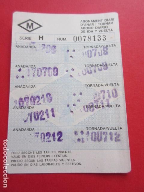 Sammeln von Fahrkarten: BILLETES METRO BARCELONA TODOS DIFERENTES VER FOTOS