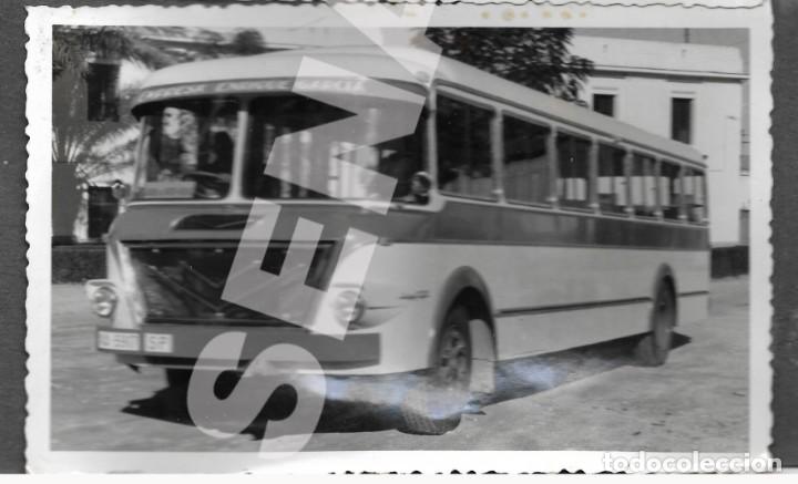Coleccionismo Billetes de transporte: LOTE 5 FOTOGRAFÍAS 14 X 9 CM AUTOBÚS DE LÍNEA BARRIO DE PORTA - VALENCIA EMPRESA E. GARCIA GODELLETA - Foto 6 - 284724578