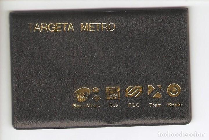 Coleccionismo billetes de transporte: 1 estuche para targeta de metro - Foto 1
