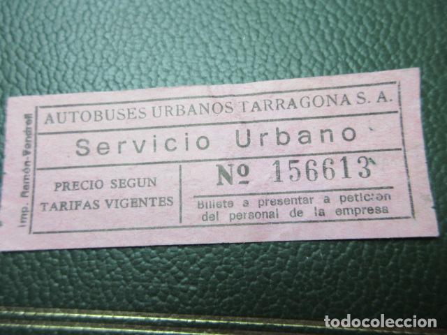 Colecionismos Bilhetes de Transporte: REF: VV-1234 - AUTOBUSES URBANOS DE TARRAGONA