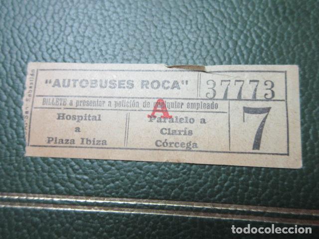 Colecionismos Bilhetes de Transporte: REF: VV-1234 - CAPICUA 37773 - AUTOBUSES ROCa barcelona 7