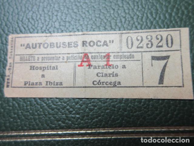 Colecionismos Bilhetes de Transporte: REF: VV-1234 - CAPICUA 02320 - AUTOBUSES ROCa barcelona 7