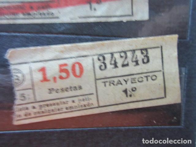 Colecionismos Bilhetes de Transporte: REF: VV-1234 - CAPICUA 34243 - AUTOBUS BARCELONA TB OBSERVE MAYUSCULAS MINUSCULAS TRAYECTO PESETAS P