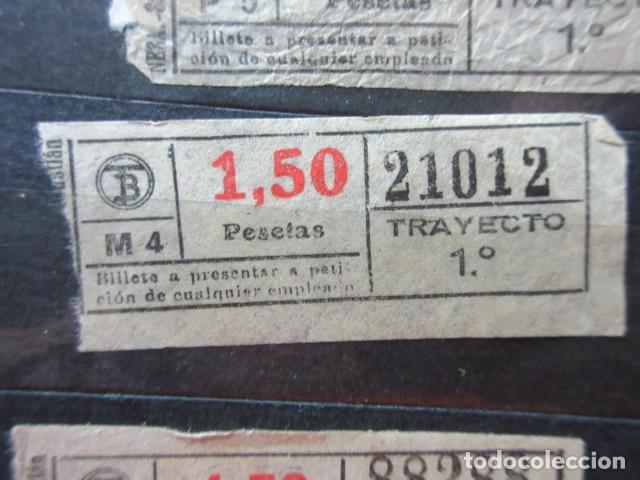 Colecionismos Bilhetes de Transporte: REF: VV-1234 - CAPICUA 21012 - AUTOBUS BARCELONA TB OBSERVE MAYUSCULAS MINUSCULAS TRAYECTO PESETAS P
