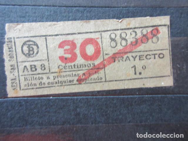 Collectionnisme Billets de transport: REF: VV-1234 - CAPICUA 88388 - AUTOBUS BARCELONA TB OBSERVE MAYUSCULAS MINUSCULAS TRAYECTO PESETAS P