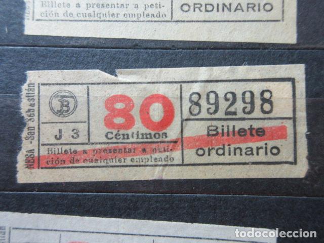 Collectionnisme Billets de transport: REF: VV-1234 - CAPICUA 89298 - AUTOBUS BARCELONA TB OBSERVE MAYUSCULAS MINUSCULAS TRAYECTO PESETAS P