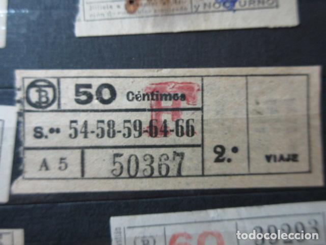 Collectionnisme Billets de transport: REF: VV-1234 - - AUTOBUS BARCELONA TB OBSERVE MAYUSCULAS MINUSCULAS TRAYECTO PESETAS P