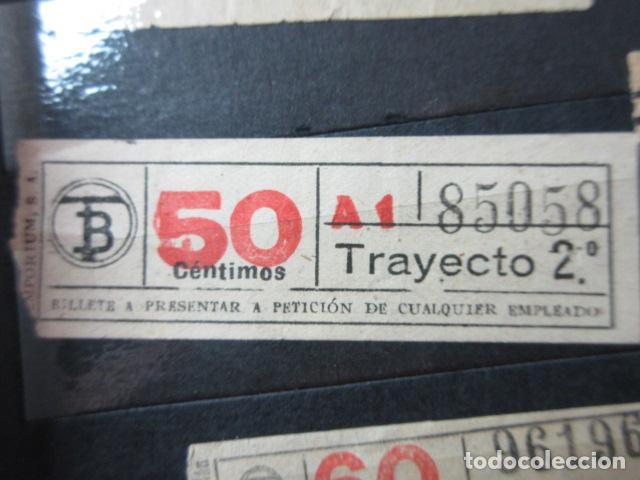 Collectionnisme Billets de transport: REF: VV-1234 - CAPICUA 85058 - AUTOBUS BARCELONA TB OBSERVE MAYUSCULAS MINUSCULAS TRAYECTO PESETAS P