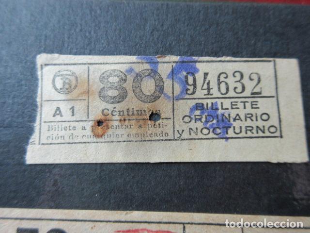 Collectionnisme Billets de transport: REF: VV-1234 - - AUTOBUS BARCELONA TB OBSERVE MAYUSCULAS MINUSCULAS TRAYECTO PESETAS P