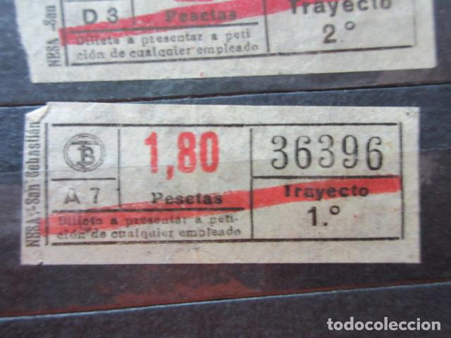 Collectionnisme Billets de transport: REF: VV-1234 - - AUTOBUS BARCELONA TB OBSERVE MAYUSCULAS MINUSCULAS TRAYECTO PESETAS P