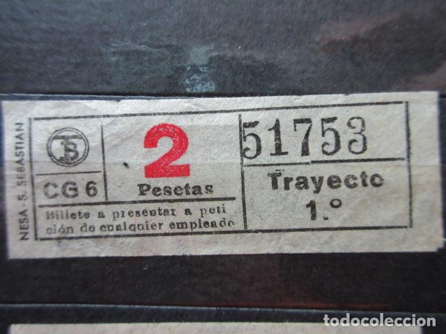 Collectionnisme Billets de transport: REF: VV-1234 - - AUTOBUS BARCELONA TB OBSERVE MAYUSCULAS MINUSCULAS TRAYECTO PESETAS P