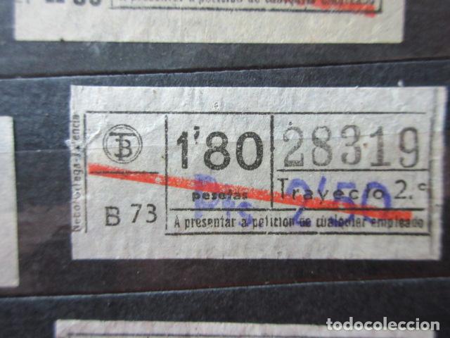 Collectionnisme Billets de transport: REF: VV-1234 - - AUTOBUS BARCELONA TB OBSERVE MAYUSCULAS MINUSCULAS TRAYECTO PESETAS P