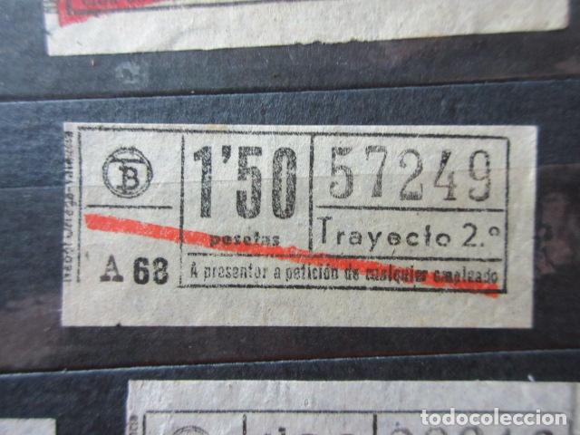 Collectionnisme Billets de transport: REF: VV-1234 - - AUTOBUS BARCELONA TB OBSERVE MAYUSCULAS MINUSCULAS TRAYECTO PESETAS P