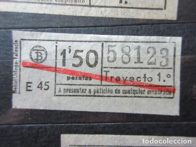 Collectionnisme Billets de transport: REF: VV-1234 - - AUTOBUS BARCELONA TB OBSERVE MAYUSCULAS MINUSCULAS TRAYECTO PESETAS P