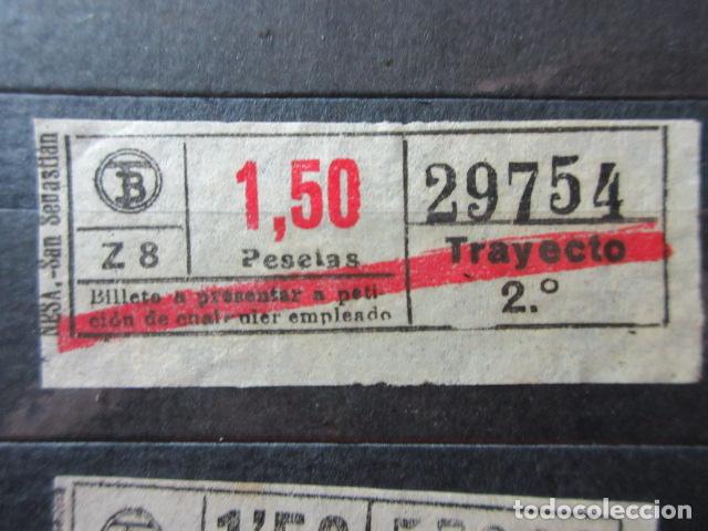 Collectionnisme Billets de transport: REF: VV-1234 - - AUTOBUS BARCELONA TB OBSERVE MAYUSCULAS MINUSCULAS TRAYECTO PESETAS P
