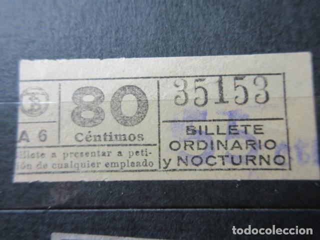 Collectionnisme Billets de transport: REF: VV-1234 CAPICUA 35153 METRO AUTOBUS BARCELONA TB OBSERVE MAYUSCULA MINUSCULA TRAYECTO PESETAS P