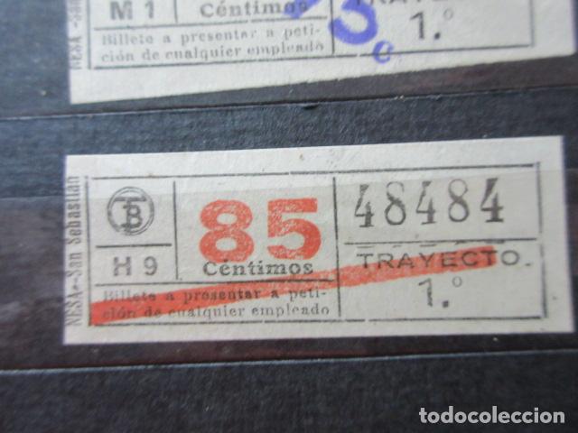 Collectionnisme Billets de transport: REF: VV-1234 CAPICUA 48484 METRO AUTOBUS BARCELONA TB OBSERVE MAYUSCULA MINUSCULA TRAYECTO PESETAS P