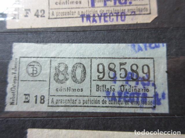 Collectionnisme Billets de transport: REF: VV-1234 CAPICUA 98589 METRO AUTOBUS BARCELONA TB OBSERVE MAYUSCULA MINUSCULA TRAYECTO PESETAS P