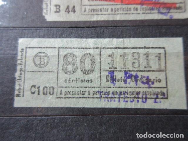 Collectionnisme Billets de transport: REF: VV-1234 CAPICUA 11311 METRO AUTOBUS BARCELONA TB OBSERVE MAYUSCULA MINUSCULA TRAYECTO PESETAS P