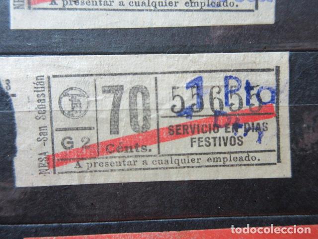 Collectionnisme Billets de transport: REF: VV-1234 CAPICUA 55655 METRO AUTOBUS BARCELONA TB OBSERVE MAYUSCULA MINUSCULA TRAYECTO PESETAS P