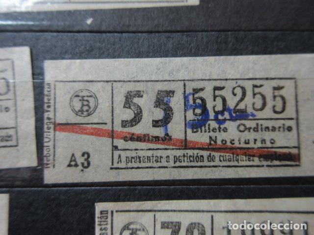 Collectionnisme Billets de transport: REF: VV-1234 CAPICUA 55255 METRO AUTOBUS BARCELONA TB OBSERVE MAYUSCULA MINUSCULA TRAYECTO PESETAS P