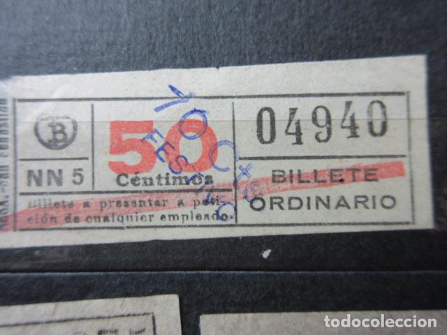 Collectionnisme Billets de transport: REF: VV-1234 CAPICUA 04940 METRO AUTOBUS BARCELONA TB OBSERVE MAYUSCULA MINUSCULA TRAYECTO PESETAS P