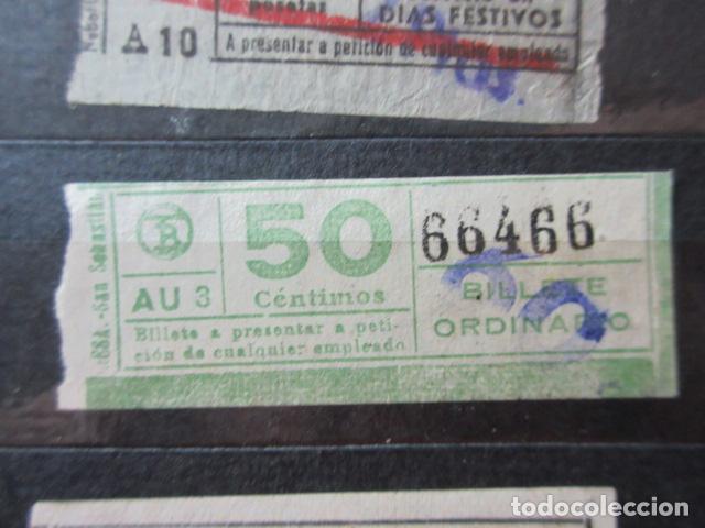 Collectionnisme Billets de transport: REF: VV-1234 CAPICUA 66466 METRO AUTOBUS BARCELONA TB OBSERVE MAYUSCULA MINUSCULA TRAYECTO PESETAS P