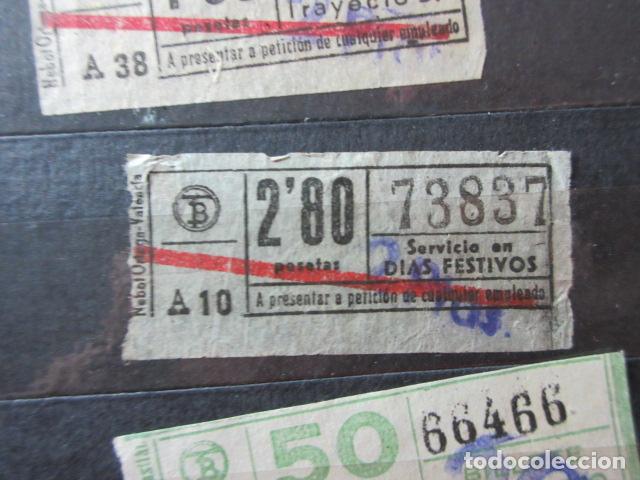 Collectionnisme Billets de transport: REF: VV-1234 CAPICUA 73837 METRO AUTOBUS BARCELONA TB OBSERVE MAYUSCULA MINUSCULA TRAYECTO PESETAS P