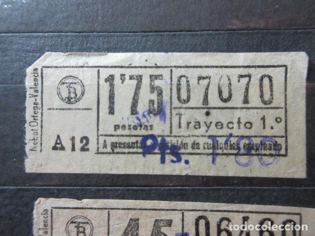 Collectionnisme Billets de transport: REF: VV-1234 CAPICUA 07070 METRO AUTOBUS BARCELONA TB OBSERVE MAYUSCULA MINUSCULA TRAYECTO PESETAS P