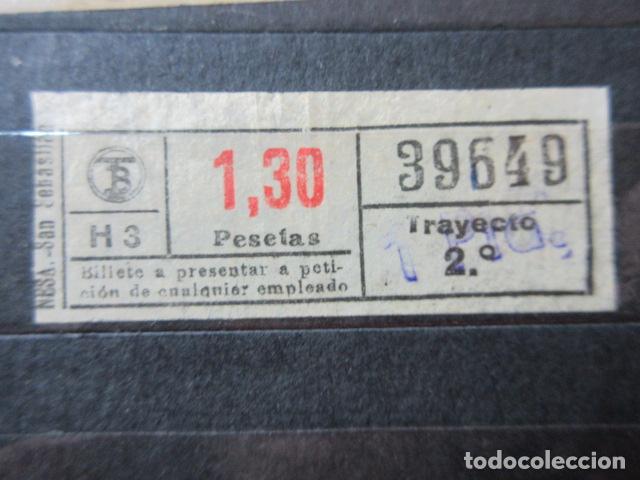 Collectionnisme Billets de transport: REF: VV-1234 METRO AUTOBUS BARCELONA TB OBSERVE MAYUSCULA MINUSCULA TRAYECTO PESETAS P