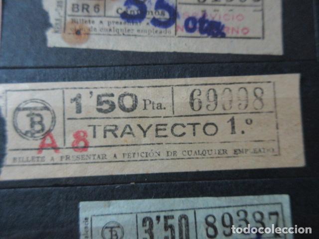 Collectionnisme Billets de transport: REF: VV-1234 CAPICUA 69998 METRO AUTOBUS BARCELONA TB OBSERVE MAYUSCULA MINUSCULA TRAYECTO PESETAS P