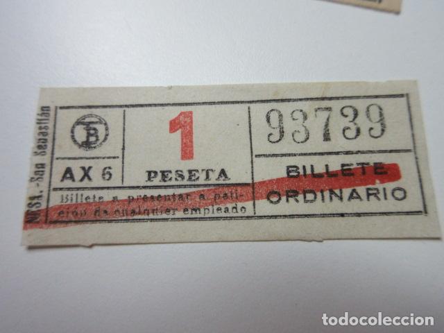 Collectionnisme Billets de transport: REF: VV-1234 CAPICUA 93739 METRO AUTOBUS BARCELONA TB OBSERVE MAYUSCULA MINUSCULA TRAYECTO PESETAS P